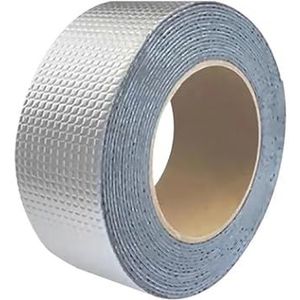 Waterdichte tape, Waterdichte afdichtingstape van aluminiumfolie en butylrubber for het repareren van daklekken, verschillende maten(3mx5cm)