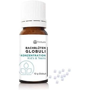 Bachbloesem globuli - concentratie - voor studenten, scholieren en andere denksporters