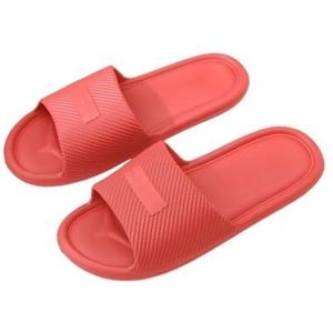 Slippers, Huishoudpantoffels Zomer Binnenhuis Huis Sandaal Mop Dames,voor dames en heren(Red,41 EU)