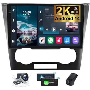 Android 14 Dubbel DIN autoradio voor Chevrolet Epica 1 2006-2012-GPS Navi | Gratis achteruitrijcamera| 9,5 inch Scherm met Carplay Android Auto/FM RDS DAB/BT 5.0/SWC/DSP Stereo(2K M200S)