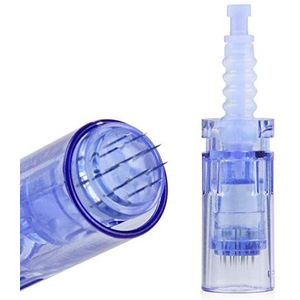 Micro Naalden Patronen Voor Dr.Pen Ultima A6 Microneedling Pen, 12Pin/36Pin/42Pin &Nano Naaldpatronen, Tips Voor Elektrische Stempel Derma Pen Auto Microneedle Therapie Systeem (12 Pin Naalden, 10