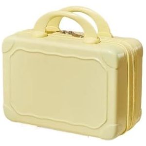 Koffer Gele Dames Nieuwe Kleine Reiskoffers Pure Handheld Box Lady Trend Handbagage