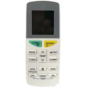 1 universele afstandsbediening for airconditioners for ARC470A1 ARC470A11 ARC470A16 ARC469A5 ARC455A1 KTDJ002