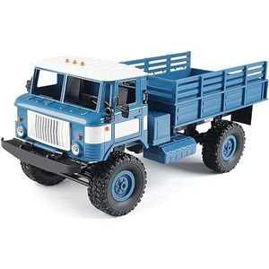 25 minuten speeltijd RC militaire vrachtwagen, lager 3 kg off-road afstandsbediening auto 2,4 GHz 4WD schaal 1:16 speelgoedvoertuig voor kinderen kinderen jongen cadeau