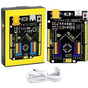 KEYESTUDIO UN0 R3 Mikrocontroller Board mit CP2102-Chip und inklusive E-Book für Arduino IDE