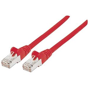 Intellinet KB001745 Intellinet Cat6 netwerkkabel RJ-45 compatibel met CCA.U/UTP Premium stekker, 20 m lang, 20 m, rood