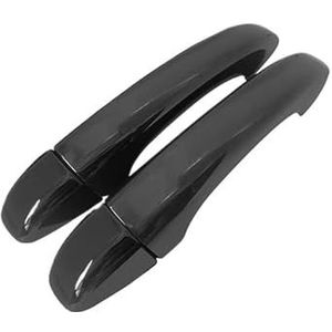 Voor Arkana 2019-2022 Voor Megane Voor Samsung XM3 8 Stuks Gloss Black Deurgreep Cover Auto Exterieur Accessoires Sticker Buitendeurklink Vervangingstoebehoren(2Handle No Button)