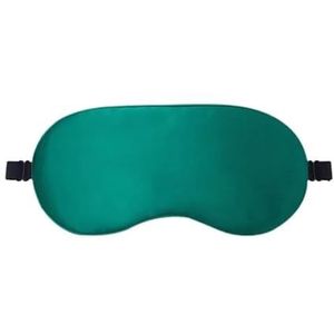 Slaapmasker van zijde voor de ogen, nachtmasker om te dromen, zacht, rustgevend, blinddoek, voor vrouwen en mannen, ontspannen dutjes, slaapmasker (groen)
