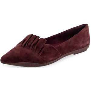 Aerosoles Dillion Ballet Flat voor dames, Diep Aubergine Suede, 37 EU