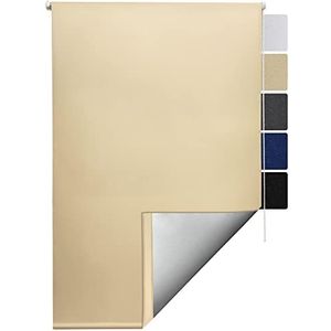 Sol Royal T42 – Thermisch rolgordijn verduisterend 70x160 cm creme – Zonder boren