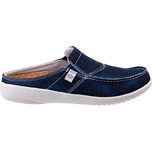Spenco Siesta Snake Clog voor dames, Blauwsteen, 35.5 EU