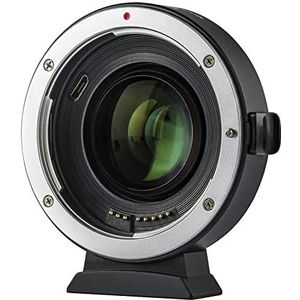 Camnoon EF-EOS M2 adapter autofocus 0,71 keer brandpuntsafstand multiplicator, USB-upgrade voor Canon EF-serie op spiegelloze EOS EF-M-camera voor Canon EOS M/ M2 / M3 / M5 / M6 / M10 / M50 / M100