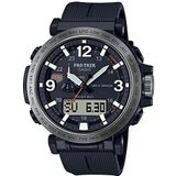 Casio Analoog PRW-6611Y-1ER, Zwart, 51,6MM, strepen