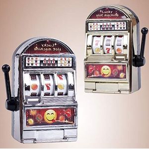 Mini Gokautomaat Speelgoed Educatief Fijn Gedetailleerd Innovatief Leuk Decoratief Handgemaakte Lucky Mini Speelautomaten voor Verjaardagscadeaus (goud)