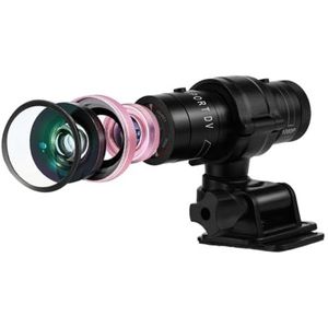 Full HD 1080P 30fps mini sport DV-camera, IPX-4 waterdichte fiets motorhelm actie DVR videocamera, videorecorder voor outdoor avontuur