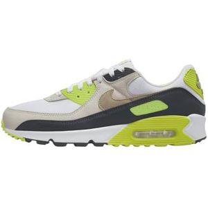 Nike Air Max 90 Herenschoenen (DM0029-107, wit/cyber/donker rookgrijs/kaki), Wit/Cyber/Donker Rook Grijs/Khaki, 13