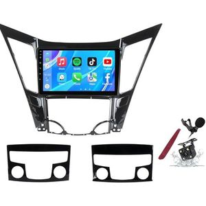 Android 14 Autoradio Stereo voor H-yundai Sonata (2009-2014) 9 ""Touchscreen Multimedia Player met Draadloze Carplay GPS Navigatie FM RDS Bluetooth 5G-WiFi SWC DSP,M120s