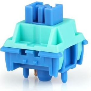 QPSJXN 100 Pack Bluebird Linear Mechanical Keyboard fabriek wellustige staaf nylon schakelaars