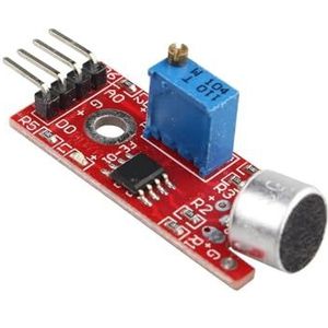 HALJIA Hoge Gevoeligheid Microfoon Geluid Spraakdetectie Sensor Module Compatibel met Arduino Raspberry Pi AVR PIC