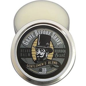 GRAVE BEFORE SHAVE Gentlemen's Blend Beard Balm (Bourbon Scent) (2 oz.) by Grave Before Shave