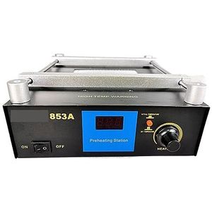Rework Station, Digitale Display Voorverwarmen Station 853A Loodvrij Rework Station Moederbord BGA Soldeerstation for SMT Rework Reparatie, Sterke bruikbaarheid