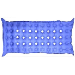TAUIANE Anti Bedsore Mattress & Pressure Ulcer Prevention Cushion, Manual Inflatable Design with Air Holes, for Bedridden Patients, Post-Surgery Recovery & Home Care,Blue tpu,without Handle