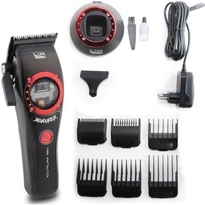 LIM HAIR CUTLIM 15k verslinder voor ervaren professionals: haar-, baard- en lichaamssnijmachine, VECTORmotor tot 15.000 tpm, lithiumbatterij, 5 hoogtes, 6 magnetische kammen