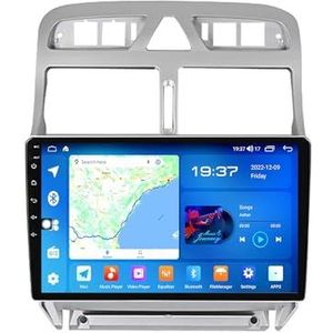 Android 11 Dubbel Din Stereo Auto Multimedia Radio Voor Peugeot 307 2004-2013 9 Inch Dubbel Din Auto Stereo Head unit Ondersteuning 4G WIFI Bluetooth Stuurbediening Carplay(A600S 4G+WIFI 8-Core 6G 128