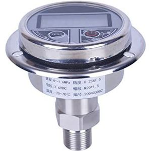 Push-Pull Tester Rollenbank Digitale manometer jingpu digitale display drukmeter alle roestvrijstalen manometer batterij manometer LCD-scherm met hoge precisie(0~1.6)