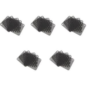 Gissroys Cuttable Computer Mesh Stofdicht Chassis 40x40mm PVC PC Voor Case Fan Cooler Zwart Filter Adapter Kabel Connector Expander Splitter Kabel Fan Converter Controller Card