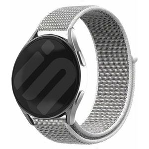 Strap-it Samsung Galaxy Watch 6 Classic 47mm nylon band (grijs)