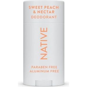 Native Deodorant | Natural Deodorant for Women and Men, Aluminum Free with Baking Soda, Probiotics, Coconut Oil and Shea Butter | Sweet Peach & Nectar