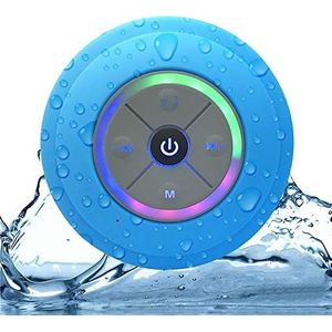 JUSTOP - Rainbow LED - Bluetooth Douche Luidspreker - Waterdicht - Draagbaar