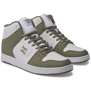 DC Shoes Manteca 4 Hi Sneakers voor heren, Wit olijf, 37 EU