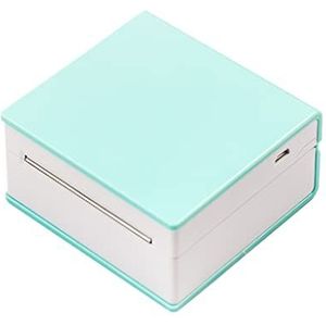 WMMNHY Mini draagbare thermische printer Bt Draadloze Pocket Printer 203DPI Ondersteuning 53mm Papierbreedte Meerdere Langulage Afdrukken Gebruik met App(Blu)