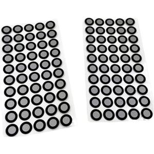 1000 punten binnen 6 mm buiten 10 mm scanreferentiepositioneringspuntmarkering/punten/stickers for 3D-scannen en optische tracking voor ondersteunde positionering, kalibratie