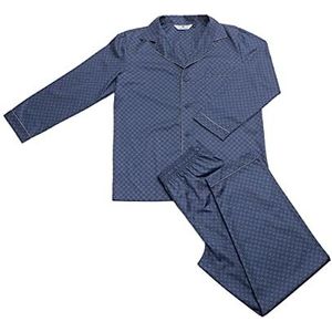 Revise RE-910 pyjama voor heren, herenpyjama's, 100% katoen, donkerblauw C10, M