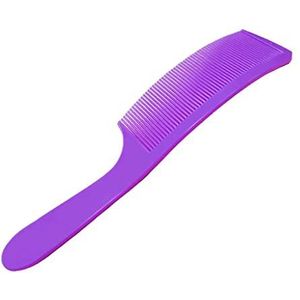 Kapper Stylist Gebogen Styling Kam Flat Top Kappers Kam Paars