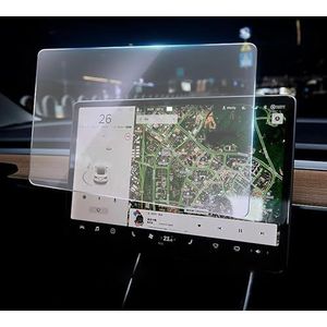GPS schermbeschermer folie HD Gehard Glas Schermfilmbeschermer Voor Tesla Voor Model 3 Voor Model Y 2019-2023 Waterdicht Anti-kras Navigatie Touch Display 15 ""Inch (Size : Matte)