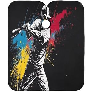 Kapper Cape Honkbalspeler Salon Cape Professionele Kappers Jurk Verstelbare Kappers Cape Voor Kapper Accessoires Thuis Herbruikbare 140x168cm