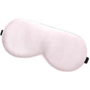 3 stuks zijden slaapmasker, echte oogmaskers met verstelbare riem voor slaapblokken, licht vermindert gezwollen ogen om te slapen (roze)