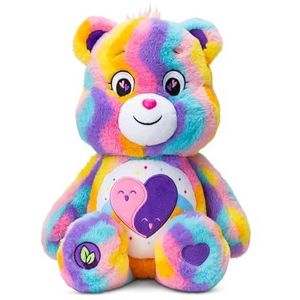 Care Bears | Friend Forever Bear 35cm pluche | Milieuvriendelijk, verzamelknuffels voor kinderen, zacht speelgoed voor meisjesjongens, schattige knuffels geschikt voor meisjes en jongens vanaf 4 jaar