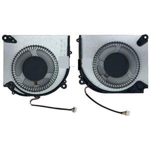 CPU GPU-koelventilator voor Machenike F117-7Plus / L17 Gen 12 Gaming Laptop MKNP55HK RTX 3050 3060 Koeler Radiator FNTS FNTR DC 5V(CPU GPU Both)