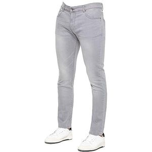 ﻿989Zé ENZO Herenbroek Slim Fit Werkbroek Jeans Stretch EZ325 GRIJS 32W / 32L