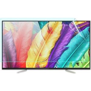 VSHENG Anti-UV TV-schermbeschermer voor 27-75 Inch, Binnen & Buiten Anti-glans Anti-blauw Licht Frosted Schermbeschermende Film, Anti-straling Filter Film Anti-reflectiesnelheid Tot 96% (Color : Matt
