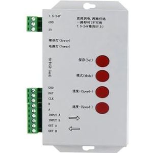 Controller T1000s K1000s WS2812B WS2811 APA102 T1000S WS2813 LED 2048 programmeur Pixel DC5-24V (T1000S)