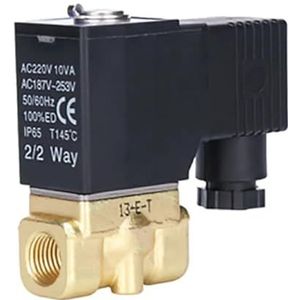 Magneetventiel 24V 220V magneet afvoerventiel schakelventiel water 2W050-10 2W050-15 (2W050-10 DC24)
