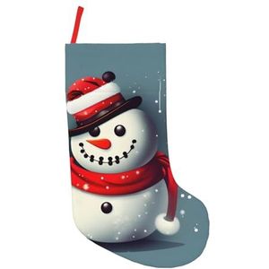 stujvc Kerst Sneeuwman Patroon Extra Grote 18 inch Kerst Kousen, Perfecte Kous Stuffers Voor Volwassenen Kerstboom Opknoping