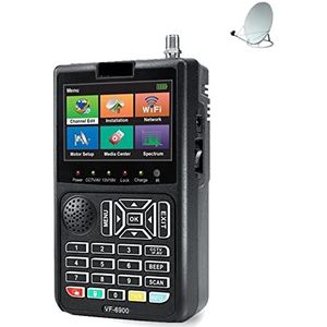 Satellietzoekers Digitale signaalzoeker LCD-scherm DVB-receptor for QPSK satellietsignaalmeterzoeker Inbedrijfstelling van grondantenne LCD-scherm met meter met satellietdetectie (Color : VF-6900 PRO