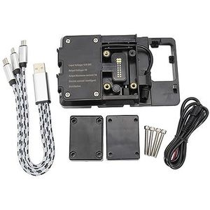 Telefoon Navigatiebeugel Voor BMW Voor R 1200 Voor RT Voor R1200RT Motorfiets Navigatie Beugel GPS Navigator USB Opladen Telefoon Houder GPS-navigatiebeugel (Kleur : Mobile phone holder)